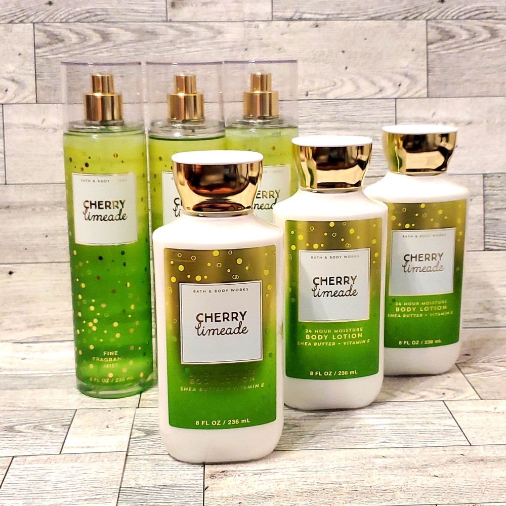 Cherry Limeade Body Care Lot